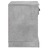 Mesas de Cabeceira 2 pcs 43x36x50 cm Cinzento Cimento