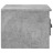 Mesas de Cabeceira Parede 2 pcs 41,5x36x28 cm Cinzento Cimento