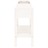 Canteiro Elevado de Jardim 101x30x69 cm Pinho Maciço Branco