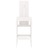Cadeiras de Bar 2 pcs 40x42x120 cm Pinho Maciço Branco