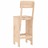 Cadeiras de Bar 2 pcs 40x48,5x115,5 cm Madeira de Pinho Maciça