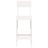 Cadeiras de Bar 2 pcs 40x48,5x115,5 cm Pinho Maciço Branco