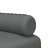Sofá-cama em Forma de L 260x140x70 cm Tecido Cinzento-escuro