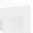 Mesa de Centro 102x50x36 cm Madeira Processada Branco