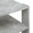 Mesa de Centro 59,5x59,5x40 cm Derivados Madeira Cinza-cimento