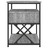 Mesa de Cabeceira 40x42x55 cm Derivados Madeira Sonoma Cinza