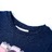 T-shirt Infantil Azul-escuro 92