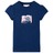 T-shirt Infantil Azul-escuro 140