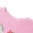 T-shirt Manga Curta para Criança Rosa-choque 104