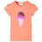 T-shirt para Criança Laranja-néon 116