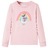 Sweatshirt para Criança Cor Rosa-claro 92