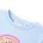 Sweatshirt para Criança Azul-claro 128