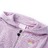 Sweatshirt para Criança com Capuz e Fecho Mistura de Lila 104