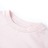 Sweatshirt para Criança Rosa Suave 92