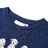 T-shirt para Criança com Estampa de Cães Azul-marinho 92