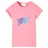 T-shirt Infantil com Estampa de Tartaruga Rosa-choque 140