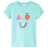 T-shirt Infantil com Estampa de Fruta Colorida Menta-claro 104