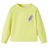 Sweatshirt para Criança Amarelo 116