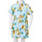 Vestido para Criança com Estampa de Ananás Azul 116