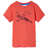 T-shirt para Criança com Estampa de Caça a Jato Vermelho-claro 116