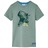 T-shirt para Criança com Estampa de Dinossauro Caqui 92