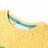 T-shirt para Criança com Estampa de Dinossauro Ocre-claro 104
