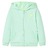 Sweatshirt para Criança com Capuz e Fecho Verde-brilhante 116