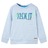 Sweatshirt para Criança Azul-suave Mesclado 92