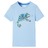 T-shirt de Manga Curta para Criança Azul-claro 104