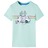 T-shirt para Criança com Estampa de Autocarro Menta-claro 92