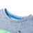 T-shirt de Manga Curta para Criança Azul-mesclado 140