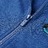 Sweatshirt para Criança com Capuz e Fecho Azul-escuro Mesclado 140