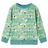 Sweatshirt para Criança Verde-claro Mesclado 92