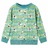 Sweatshirt para Criança Verde-claro Mesclado 104
