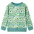 Sweatshirt para Criança Verde-claro Mesclado 140