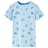 T-shirt Infantil Estampa de Coqueiros Azul-claro 92