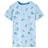 T-shirt Infantil Estampa de Coqueiros Azul-claro 104