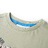 T-shirt Infantil Estampa de Skate Caqui-claro 128