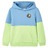 Sweatshirt para Criança com Capuz Azul e Amarelo-claro 92