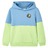 Sweatshirt para Criança com Capuz Azul e Amarelo-claro 104
