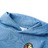 Sweatshirt para Criança com Capuz Azul e Amarelo-claro 128
