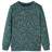 Sweatshirt para Criança C/ Estampa de Cão Verde-escuro Mesclado 92