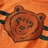 T-shirt Manga Comprida P/ Criança Estampa de Urso Laranja-escuro 92