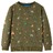 Sweatshirt para Criança Cor Caqui 104