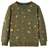 Sweatshirt para Criança Cor Caqui 128