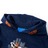 Sweatshirt Infantil C/ Capuz e Estampa de Urso/skate Azul-marinho 104