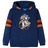 Sweatshirt Infantil C/ Capuz e Estampa de Urso/skate Azul-marinho 140