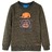 Sweatshirt para Criança C/ Estampa de Gorila Caqui-escuro Mesclado 92