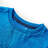 T-shirt Manga Comprida P/ Criança C/ Estampa de Tigre Azul Cobalto 92