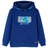 Sweatshirt para Criança com Capuz e Estampa de Consola Azul-escuro 128